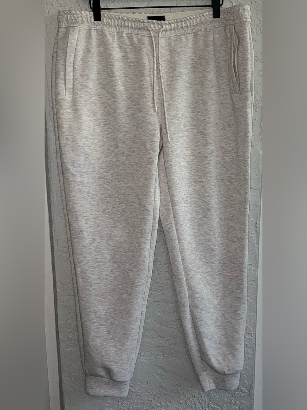 Urban Edge White & Gray Jogger Sweatpants